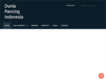 Tablet Screenshot of duniapancingindonesia.com
